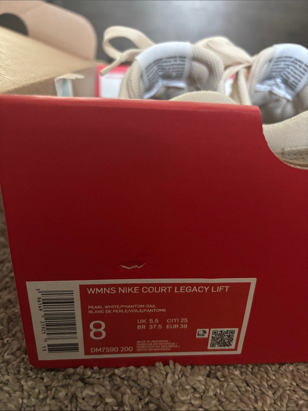 Nike Cream court legacy sneakers - Picture 12 of 12